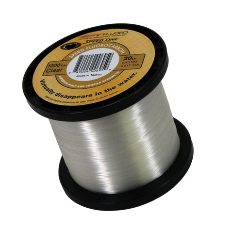 APT Fluorocarbon Speed Line - 20 lbs, 1000 Yards, Transparent Clear