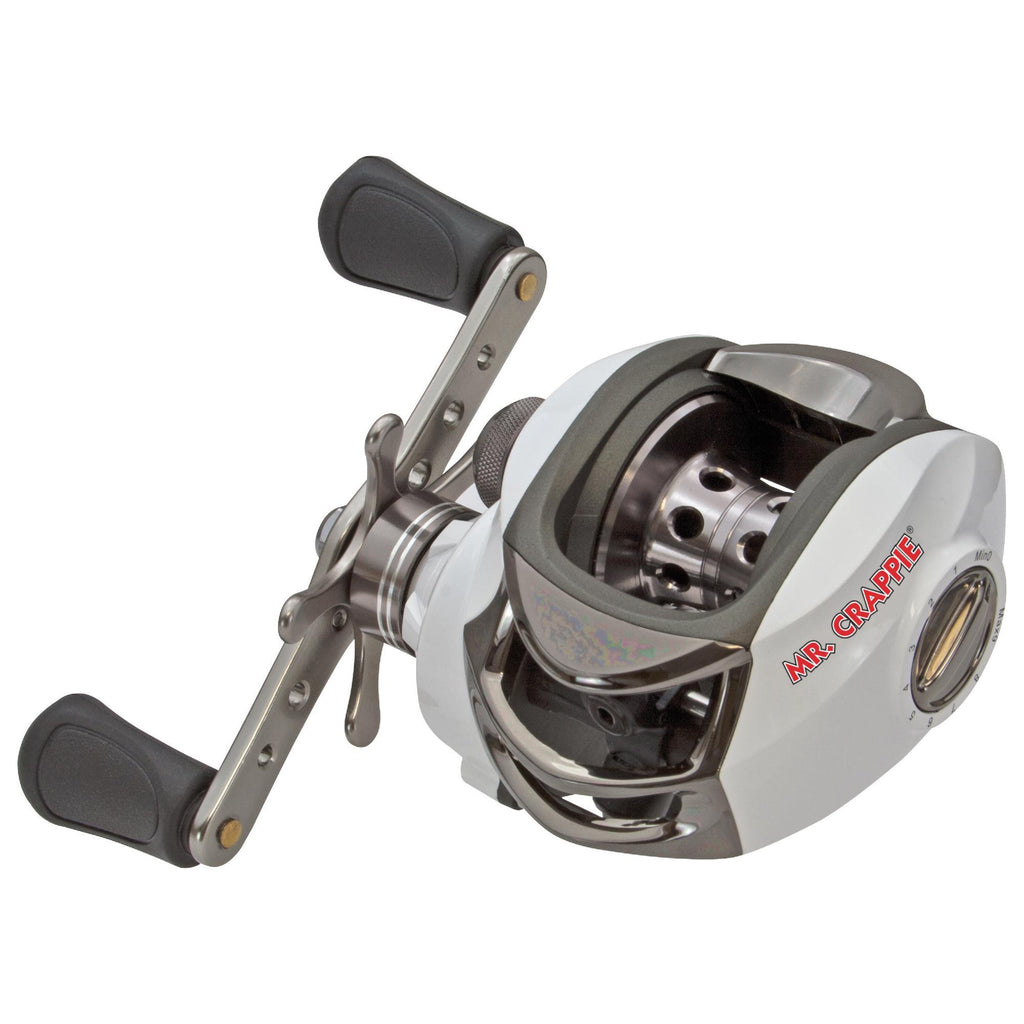 Mr.Crappie Slab Daddy Baitcast Reel - 6.3:1 Gear Ratio, 10 lb 175 Yards Line Capacity, Boxed