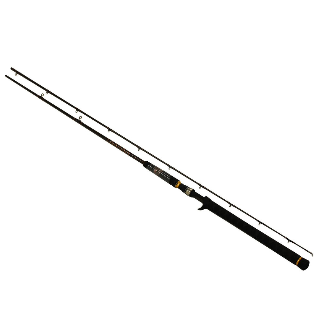 Buzz Ramsey Air Series Trolling Rod - 9'6" Length, 2 Piece Rod, 15-50 lb Line Rate, 3-10 oz Lure Rate, Heavy Power