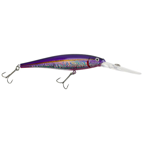 Flicker Minnow Pro Slick Hard Bait - 1 7-8" Length, 2 Hooks, Slick Alewife, Per 1