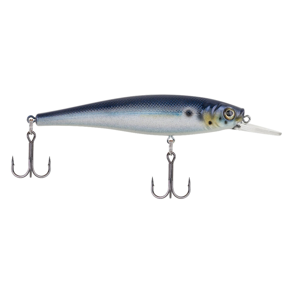 Cutter 90+ Hard Bait - 3 1-2" Length, 4'-6' Swimming Depth, 2 Hooks, Blue Back, Per 1