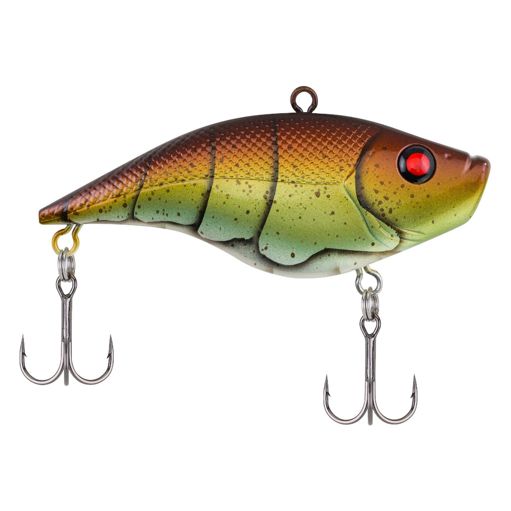 Warpig Hard Bait - 2 3-8" Length, 2 Hooks, Vintage Craw, Per 1