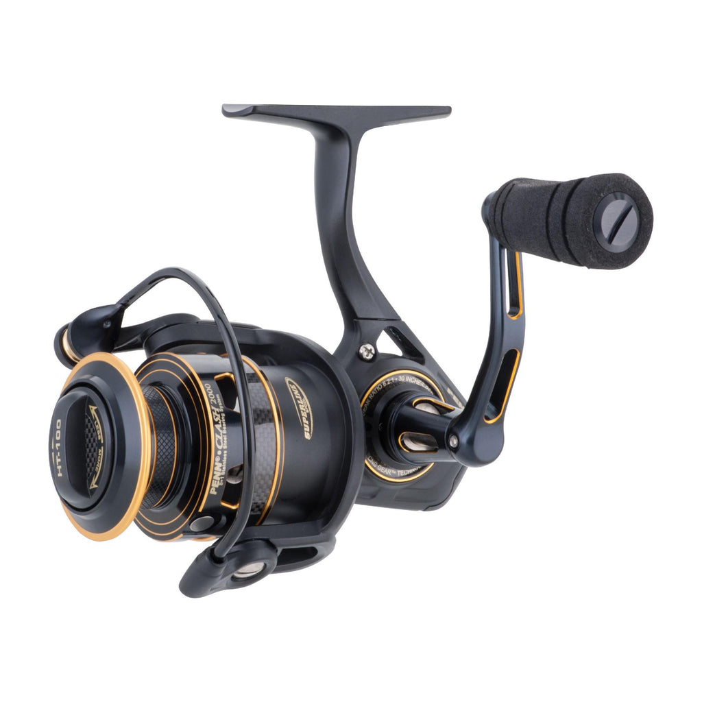 Clash Spinning Reel - 2000 Size, 6.2:1 Gear Ratio, 30" Retrieve Rate, 10 lbs Max Drag, Ambidextrous