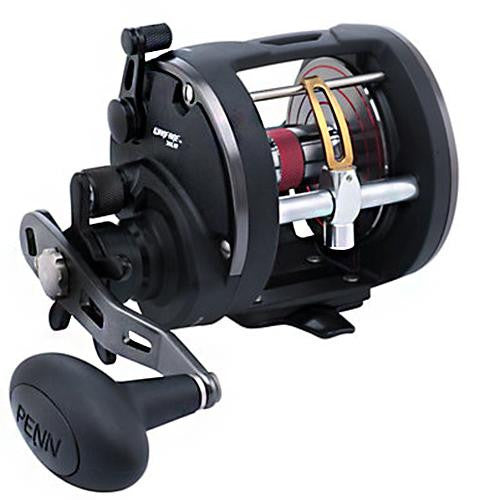 Warfare Level Wind Conventional Reel - 20, 5.1:1 Gear Ratio, 29" Retrieve Rate, 15 lb Max Drag, Right Hand, Clam Pack