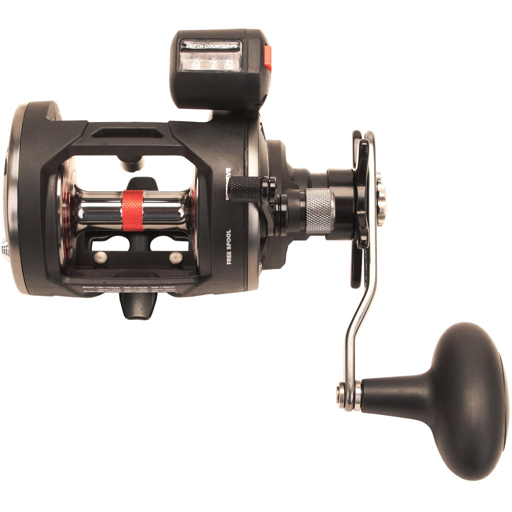 Warfare Level Wind Conventional Reel - 20, 5.1:1 Gear Ratio, 29" Retrieve Raate, 15 lb Max Drag, Right Hand, Boxed