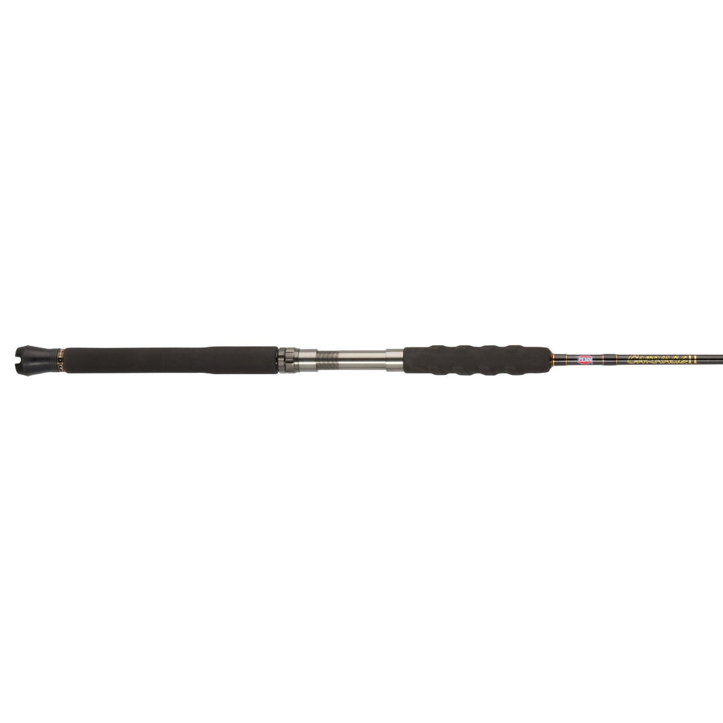 Carnage II Boat Spinning Rod - 7' Length, 1 Piece Rod, 30-65 lb Line Rate, Medium Power, Moderate Action