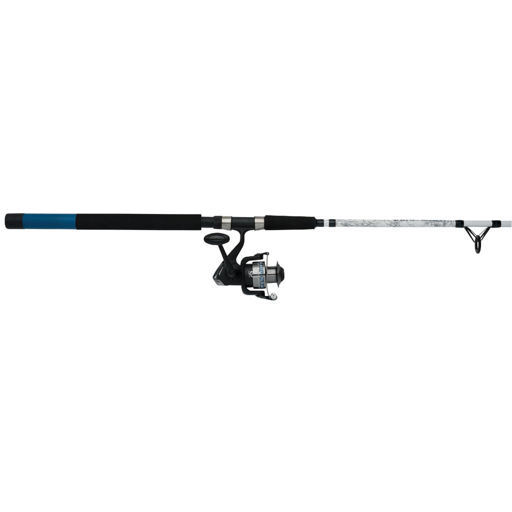 Surf Stik Spinning Combo - 50, 1 Bearing, 7' Length, 2 Piece Rod, Medium Power, Ambidextrous