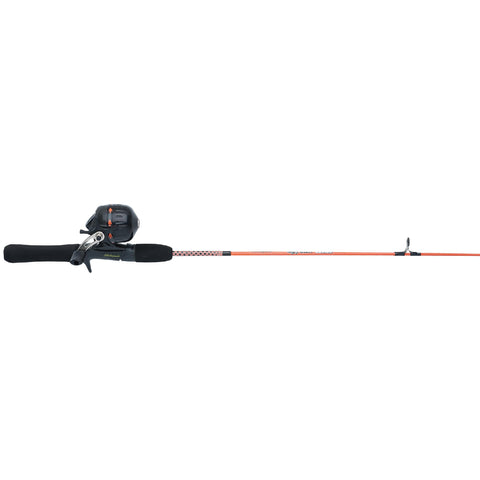 Ugly Stik Jr, Spincast Kit, 6, 4'6" 2pc Rod, Orange, Right Hand