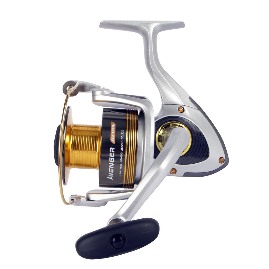 Avenger B Series Reel - 4.8:1 Gear Ratio, 6BB + 1RB Bearings, 22 lb Max Drag, 40" Line Retrieve