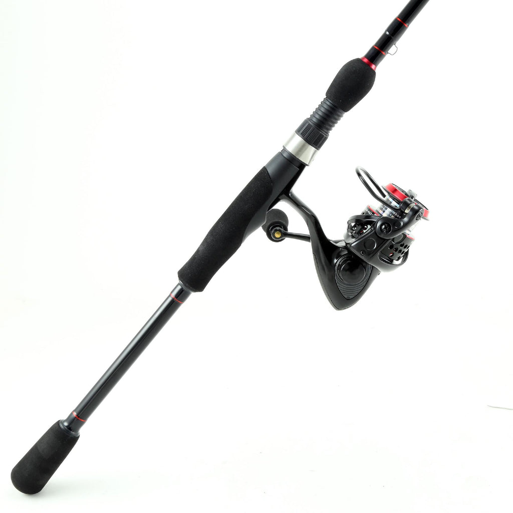 Ceymar Spinning Combo - 7' Length, 2 Piece Rod, Medium Fast Action, Medium Power