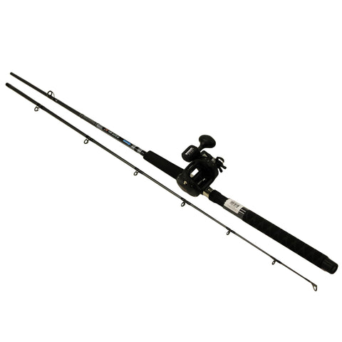 Great Lakes Trolling Combo - 7'6" Length, 2 Piece Rod, Medium-Light Action, 2BB Bearings