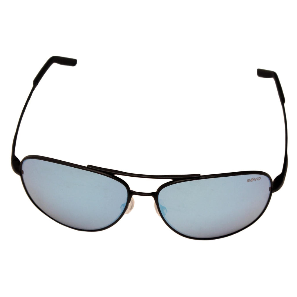 Windspeed Sunglasses - Matte Black Frames, Blue Water Serilium Lens