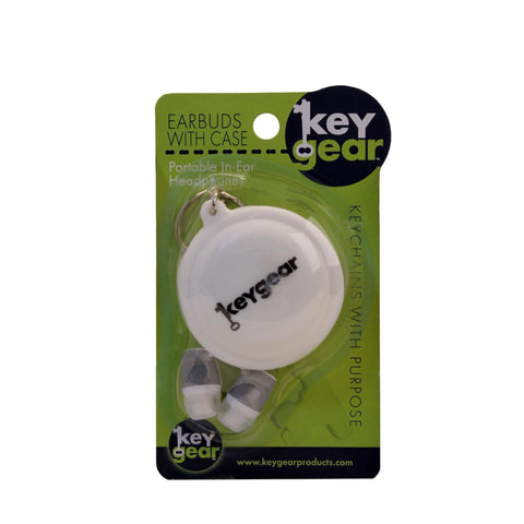 Ear Buds With Case - White