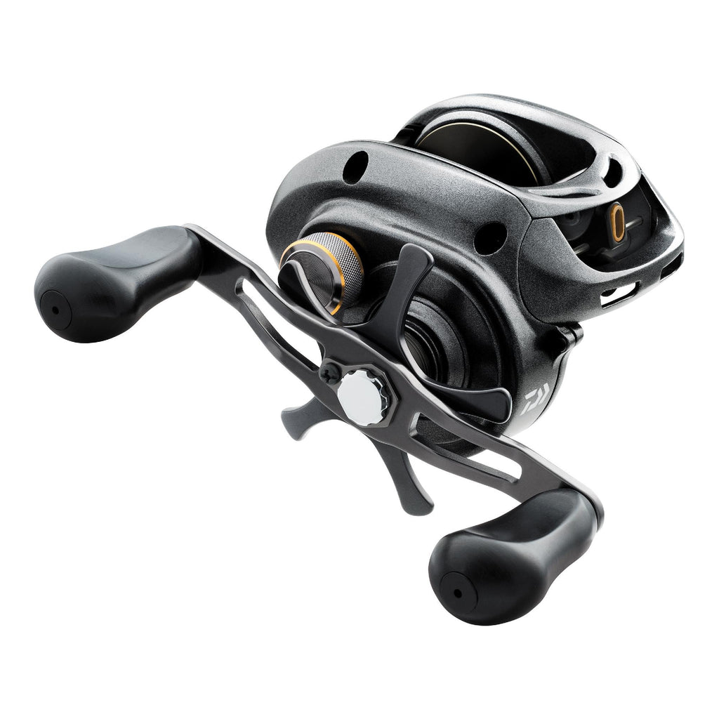 Lexa Type-HD Baitcasting Reel - 400 High Speed, 7.1:1 Gear Ratio, 6CRBB, 1RB Bearings, 25 lb Max Drag, RH