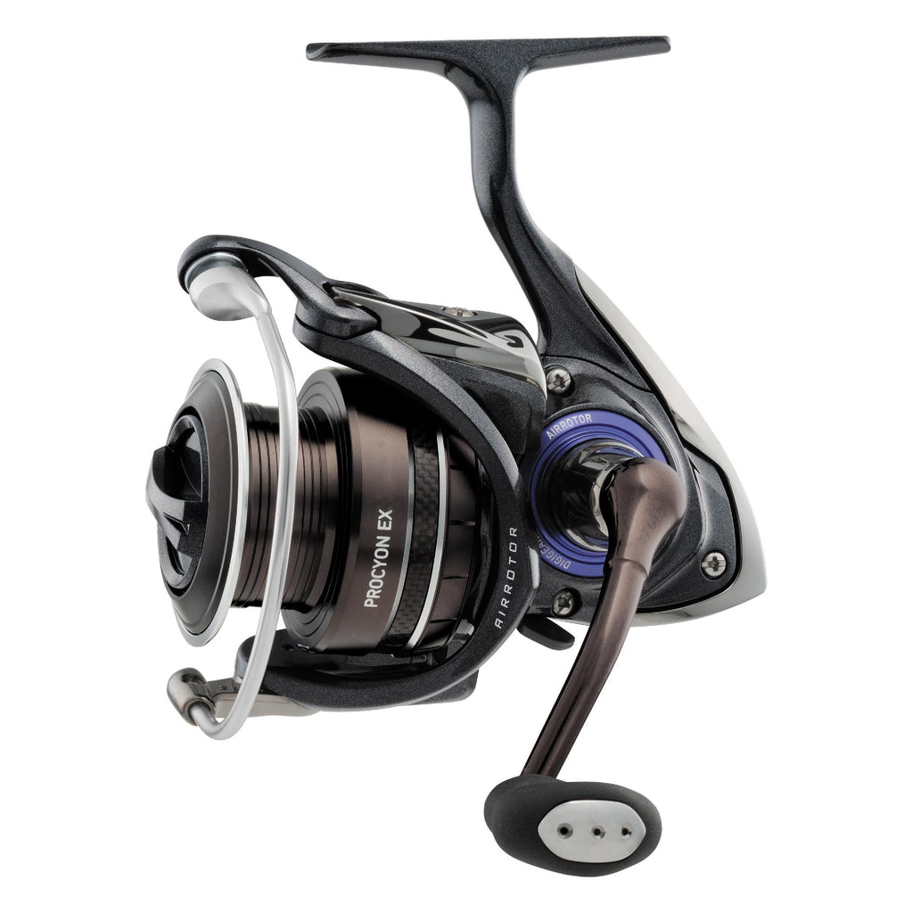 Procyon EX Spinning Reel - 2000, 6.0:1 Gear Ratio, 7BB, 1RB Bearings, 8.80 lb Max Drag, Ambidextrous