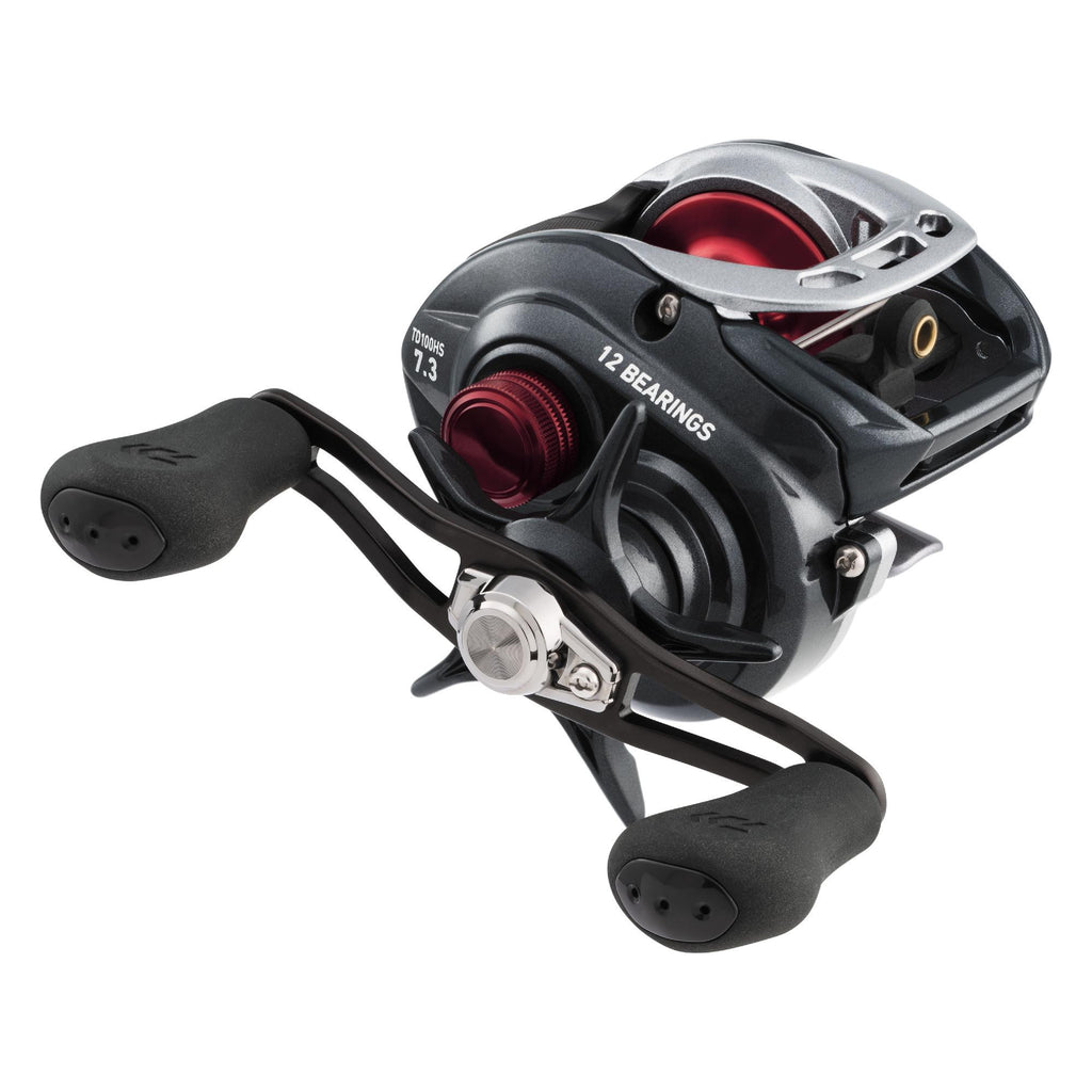 Fuego 100 Series Baitcasting Reel - 7.3:1 Gear Ratio, 11BB, 1RB Bearings, 13.20 lb Max Drag, Left Hand