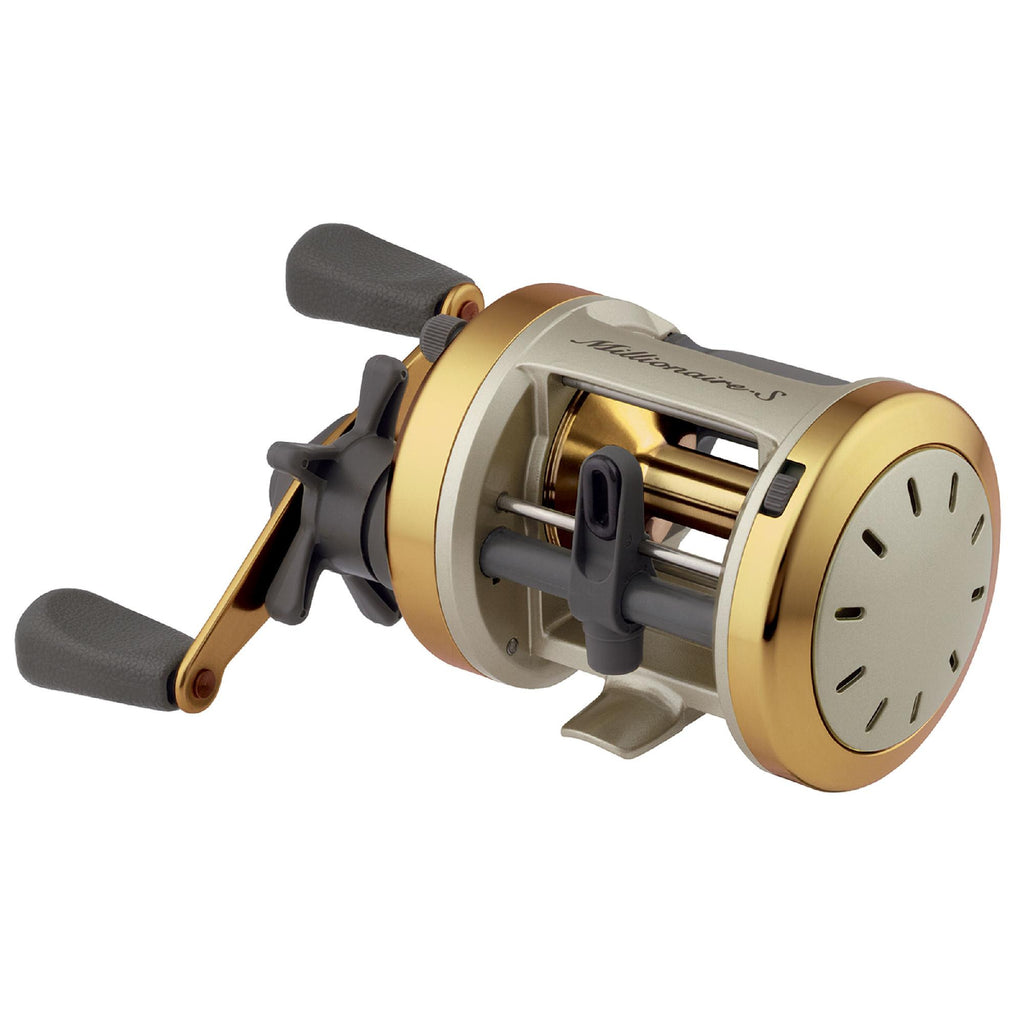 Millionaire-S Baitcasting Reel - 300, 5.1:1 Gear Ratio, 2BB, 1RB Bearings, 11 lb Max Drag, Right Hand