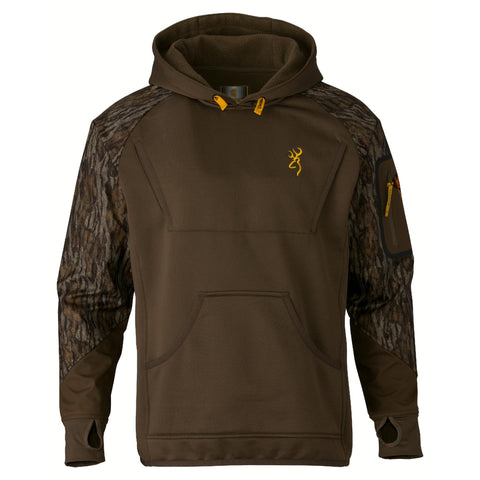 Wicked Wing Timber Fleece Hoodie - Mossy Oak Bottomlands, Large