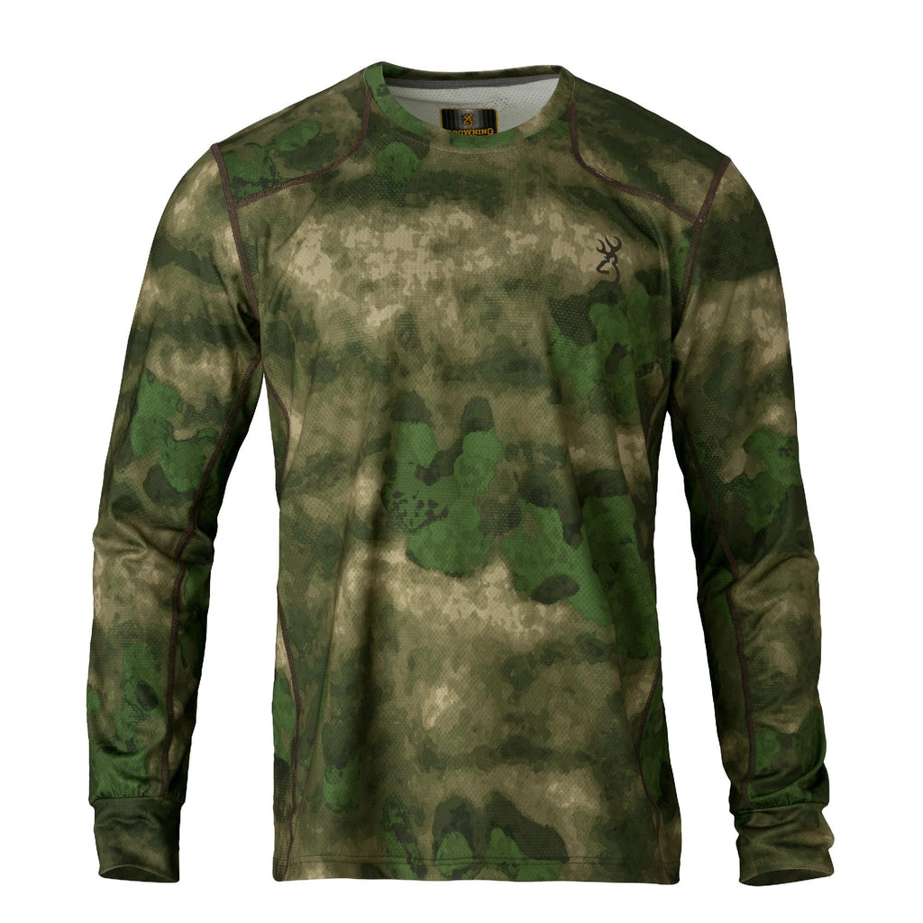 Hell's Canyon Speed Plexus Mesh Shirt - Long Sleeve, ATACS Foliage-Green, Large