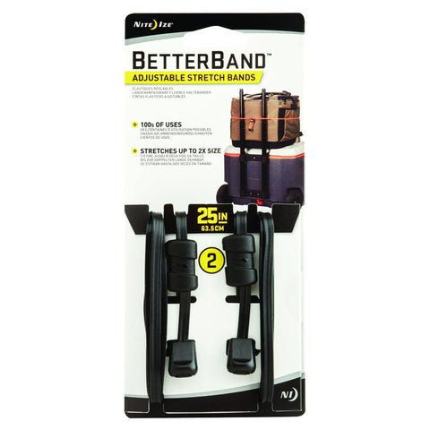 Better Bands - 25", Black, Per 2