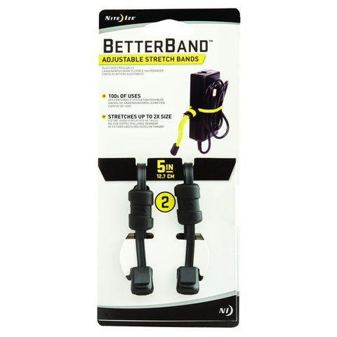 Better Bands - 5", Black, Per 2