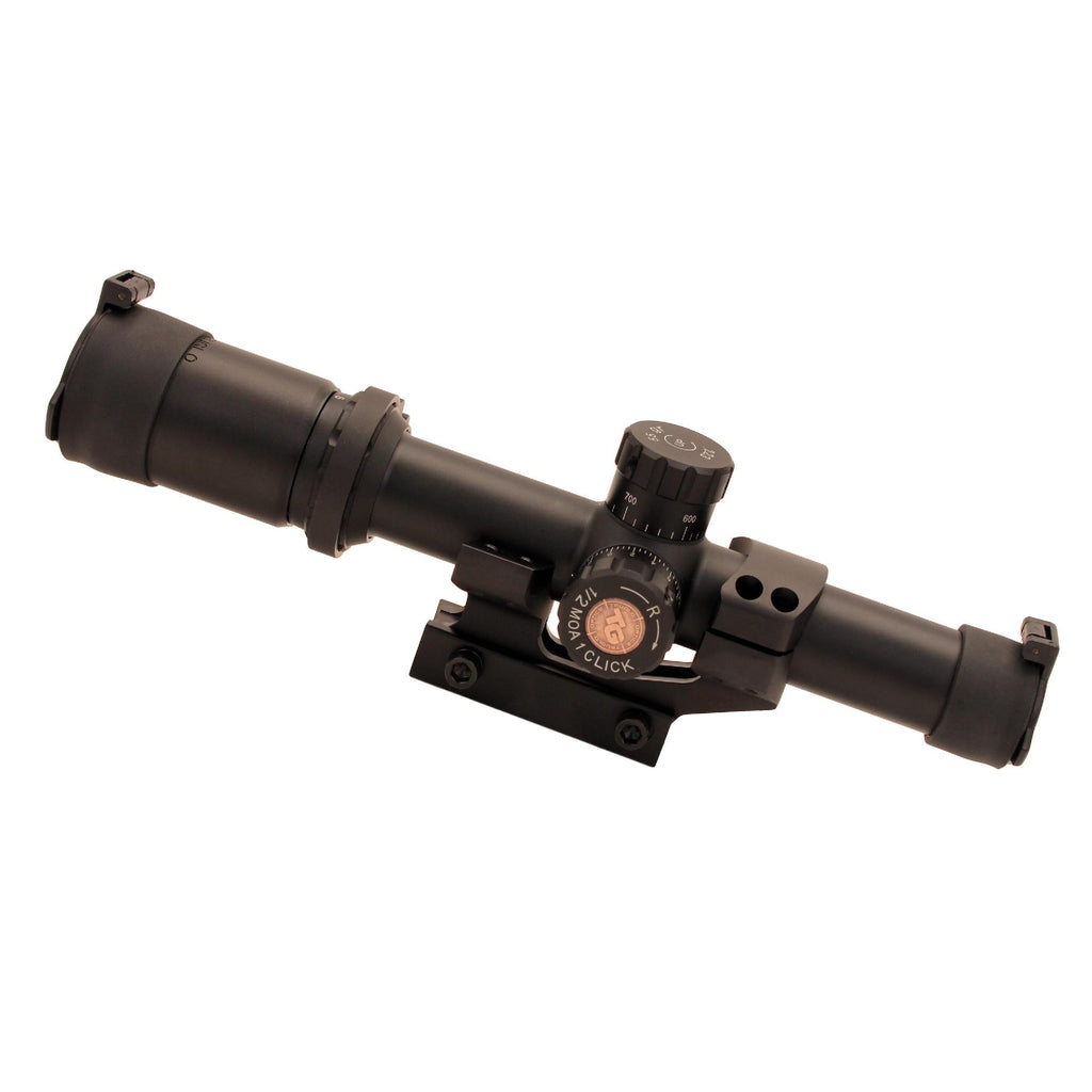 Tru Brite 30 Series Scope - 1-6x24mm, Illuminated Duplex Mil-Dot Reticle, 30mm Tube, Matte Black