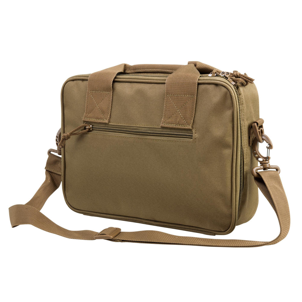 Double Pistol Range Bag - Tan