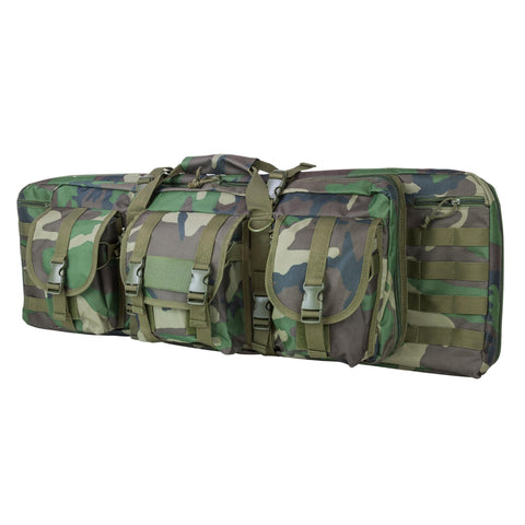 Double Carbine Case - 36", Woodland Camo