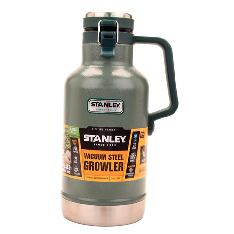 Classic 2 Quart Growler - Hammertone Green