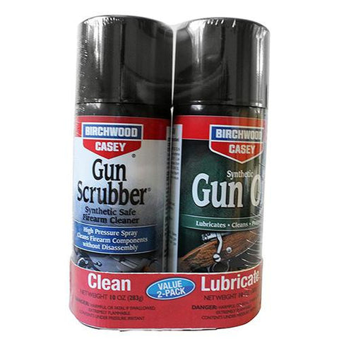 Gun Scrubber and Synthetic Gun Oil Combo Pack, 10 oz Aerosol