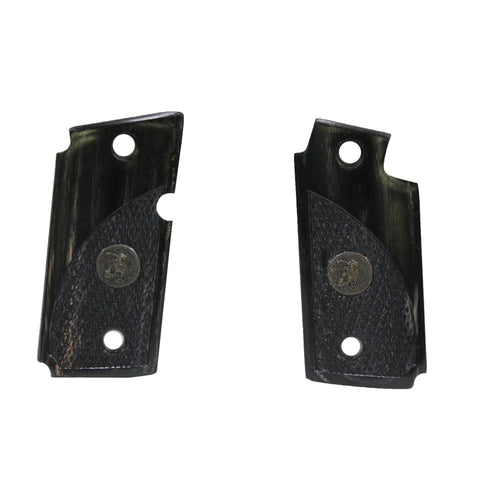 Renegade Wood Laminate Pistol Grips - Sig P238, Charcoal, Checkered