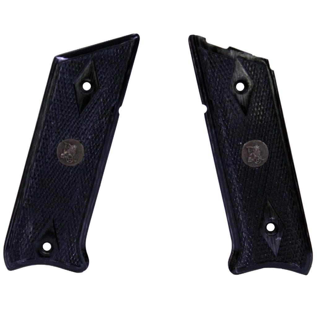 Renegade Wood Laminate Pistol Grips - Ruger Mark II-III, Charcoal, Checkered