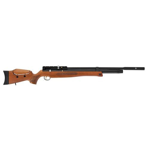 BT65WSB Quiet Energy PCP Air Rifle - .22 Caliber, 22.80" Bareel, 10 Rounds, Walnut Stock-Blued