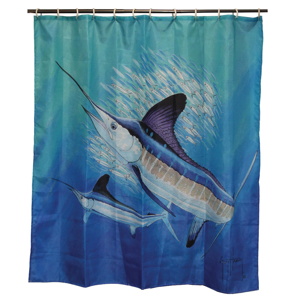 Shower Curtain - Marlin, Size 70" x 72"