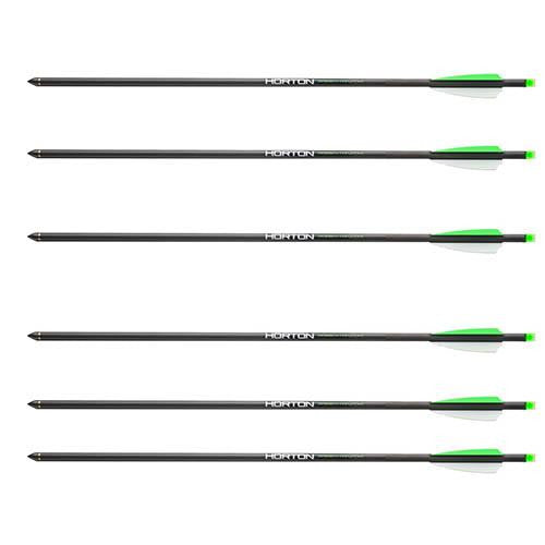 20" Carbon Arrows - 6 Pack