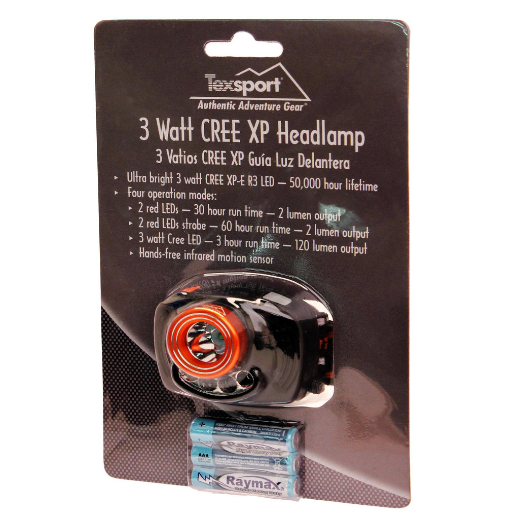 3W CREE XP Head Lamp