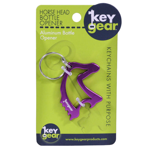 Bottle Opener - Horse, Purple