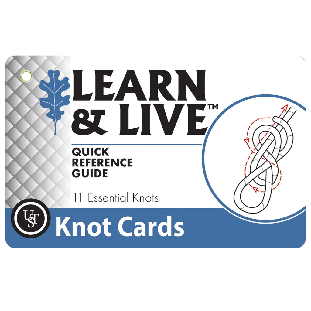 Survival Tips Playing Cards with Knot Tips