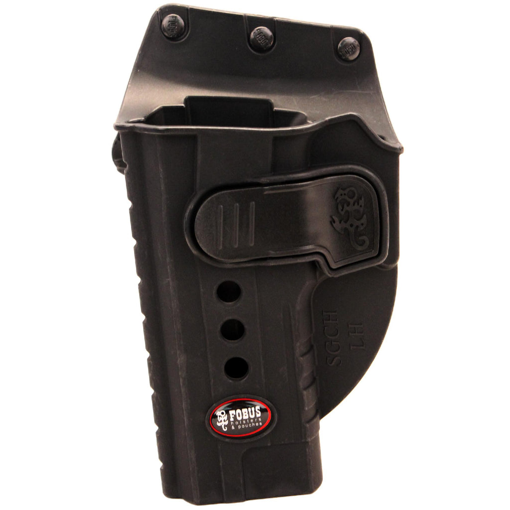 Roto Belt Holster - Sig Sauer 220-226-227 with Wide Trigger Guards, Left Hand, Black