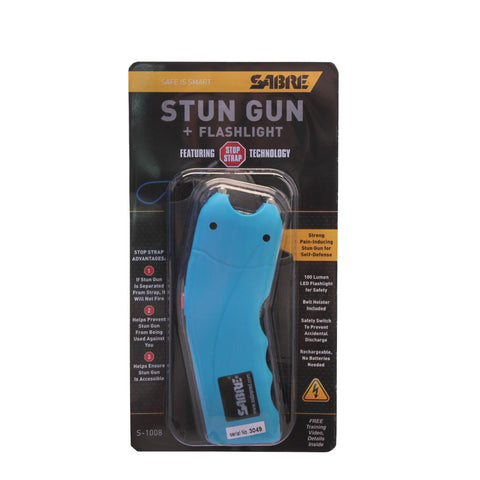 2.4 Million Volt Stun Gun - Turquoise