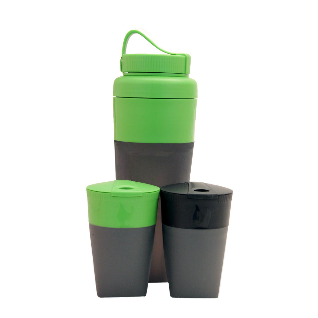 Pack Up Drink Kit - Green and Black