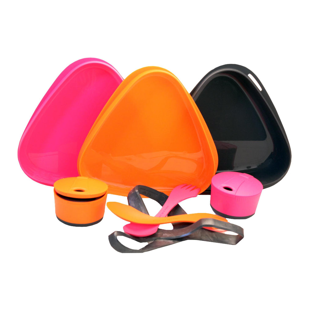 Pack N Eat Kit - Fuchsia and Orange