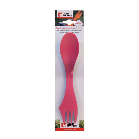 Spork XM 2-Pack - Fuchsia and Cyan