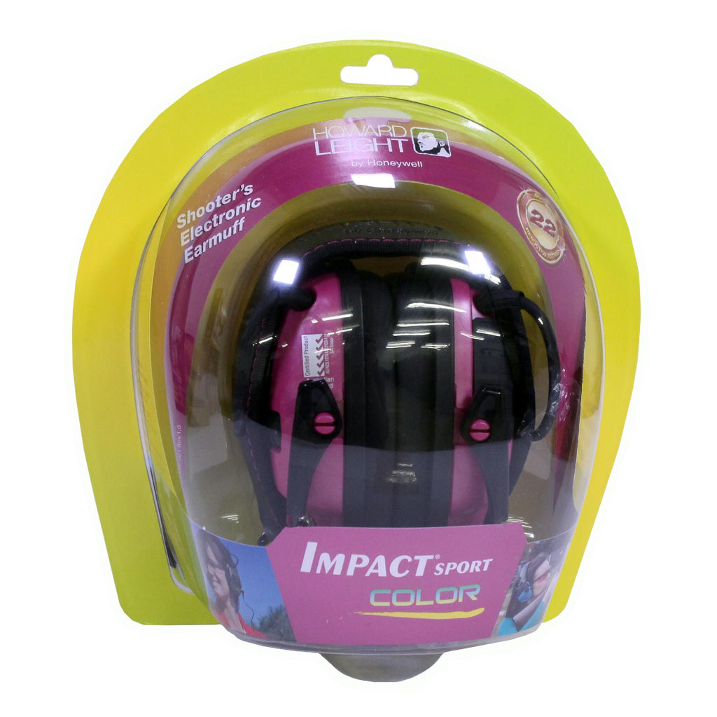 Impact Sport Electronic Earmuff - Pink