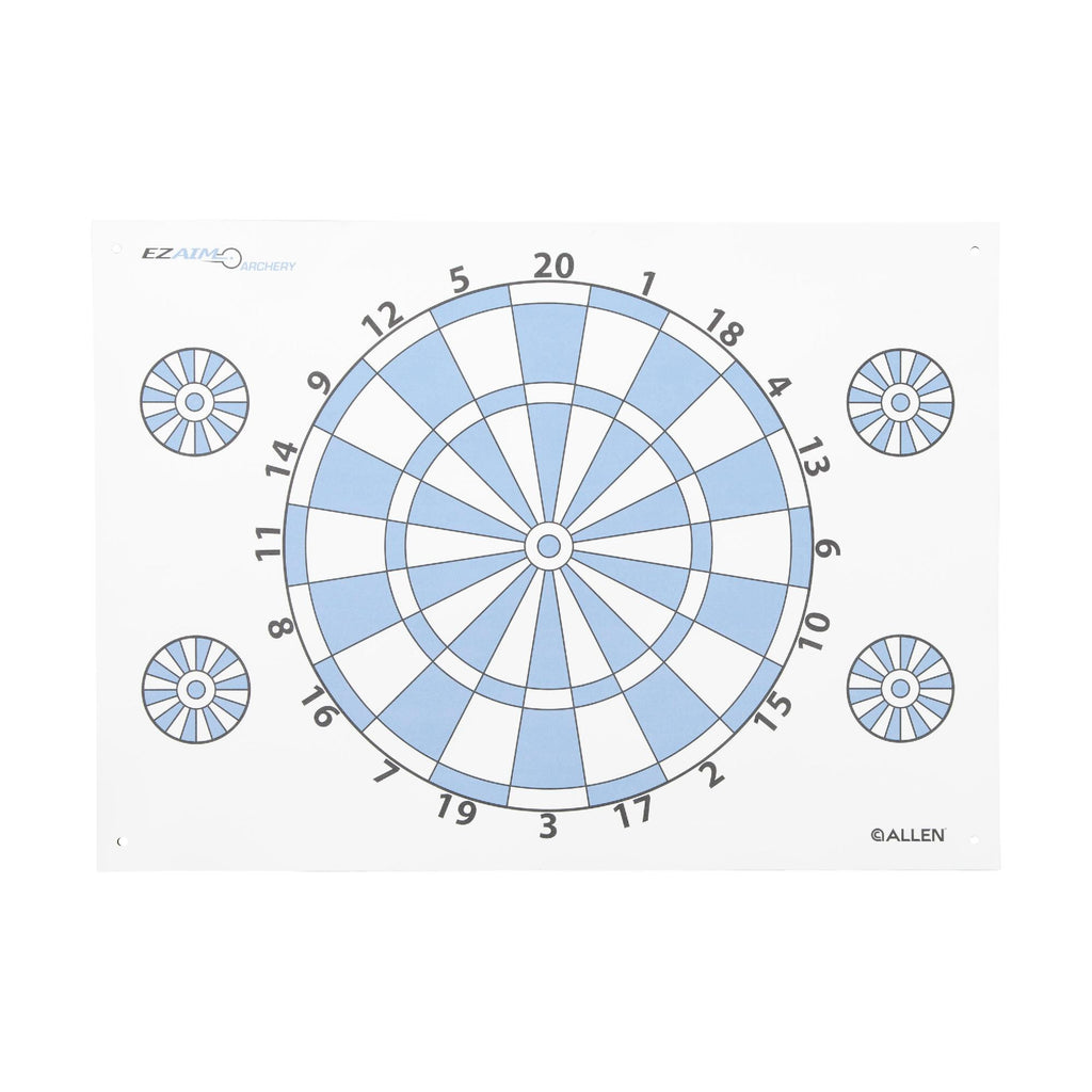 Archery Target - Dartboard Paper Target with Pins