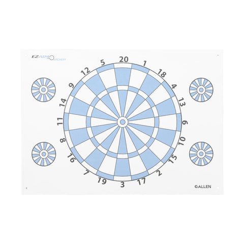 Archery Target - Dartboard Paper Target with Pins