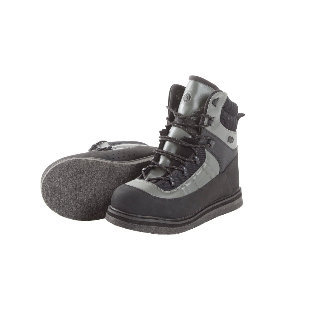 Wading Boot - Sweetwater Felt Sole, Size 10, Gray and Black