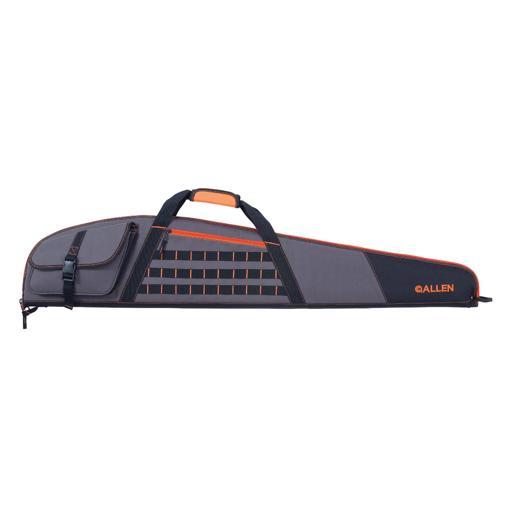 Delta Scoped Riflecase, 48", Gray with Orange Accents