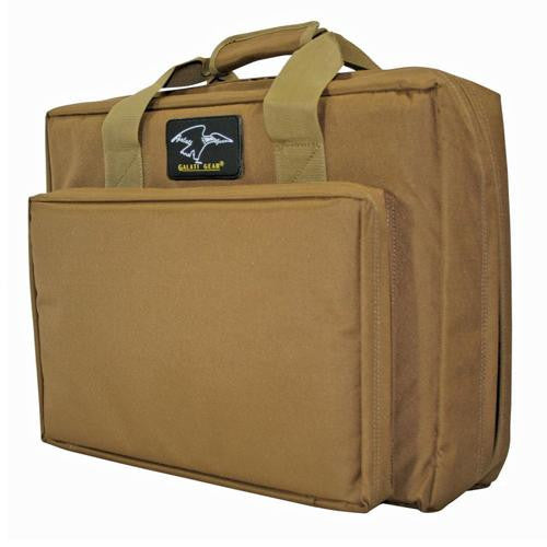 Double Discreet Square Case - 16", Coyote Brown