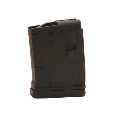 AR15 Magazine - 10 Rounds, Black, Bagged